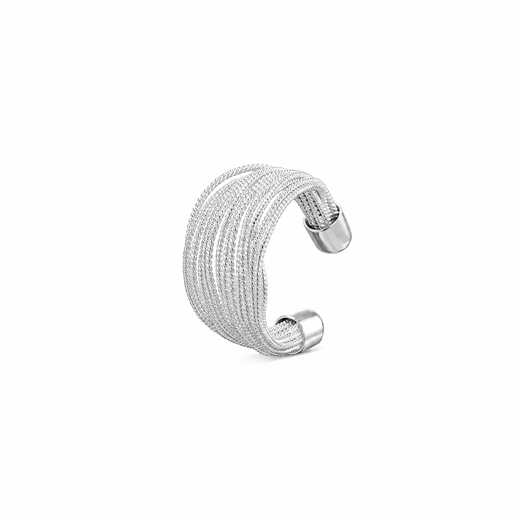 Nuba Multi-Layer Line Open Ring