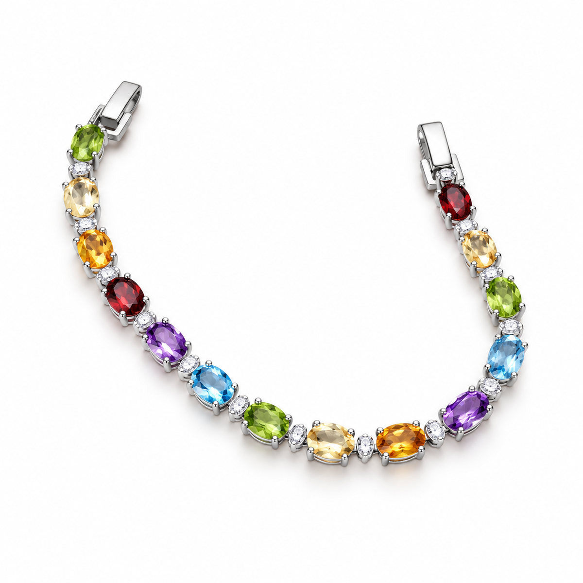 Nuba Natural Gemstone Bracelet