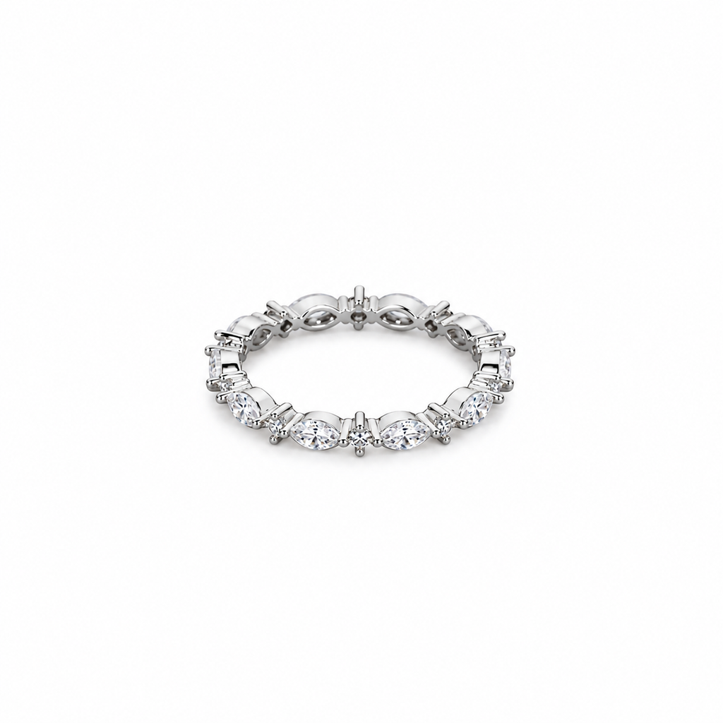 Nuba Marquise Moissanite Ring