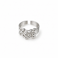 Nuba Double-Layer Geometric Ring