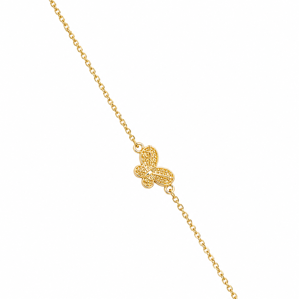 Nuba Butterfly Gold Bracelet