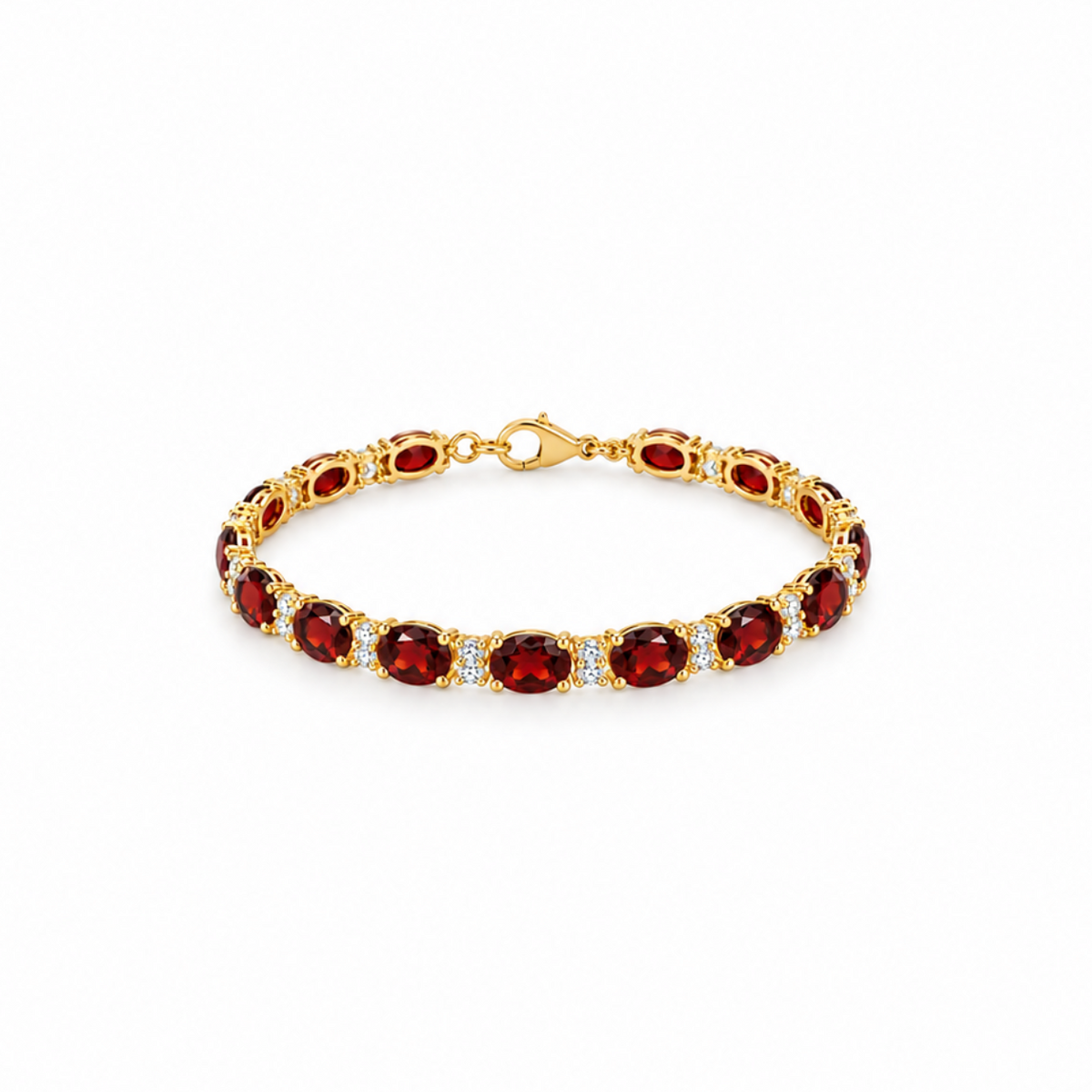 Nuba Natural Ruby Gemstone Bracelet