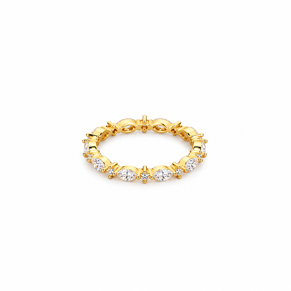 Nuba Marquise Moissanite Ring
