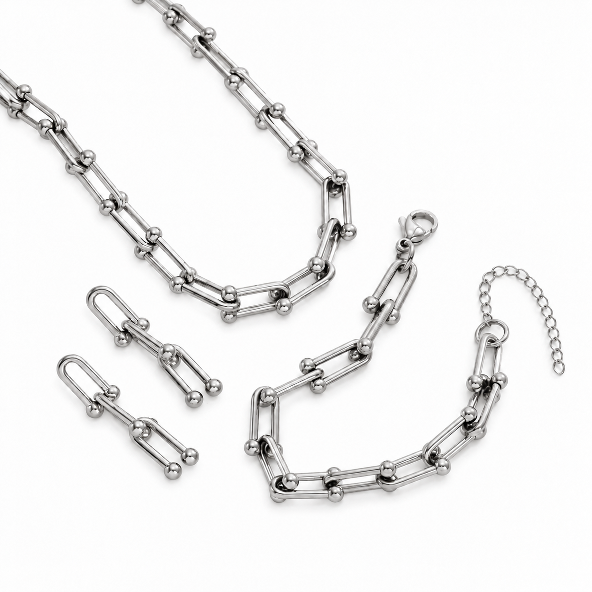 Nuba Horseshoe Jewellery Set