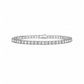 Nuba Moissanite Clover Tennis Bracelet