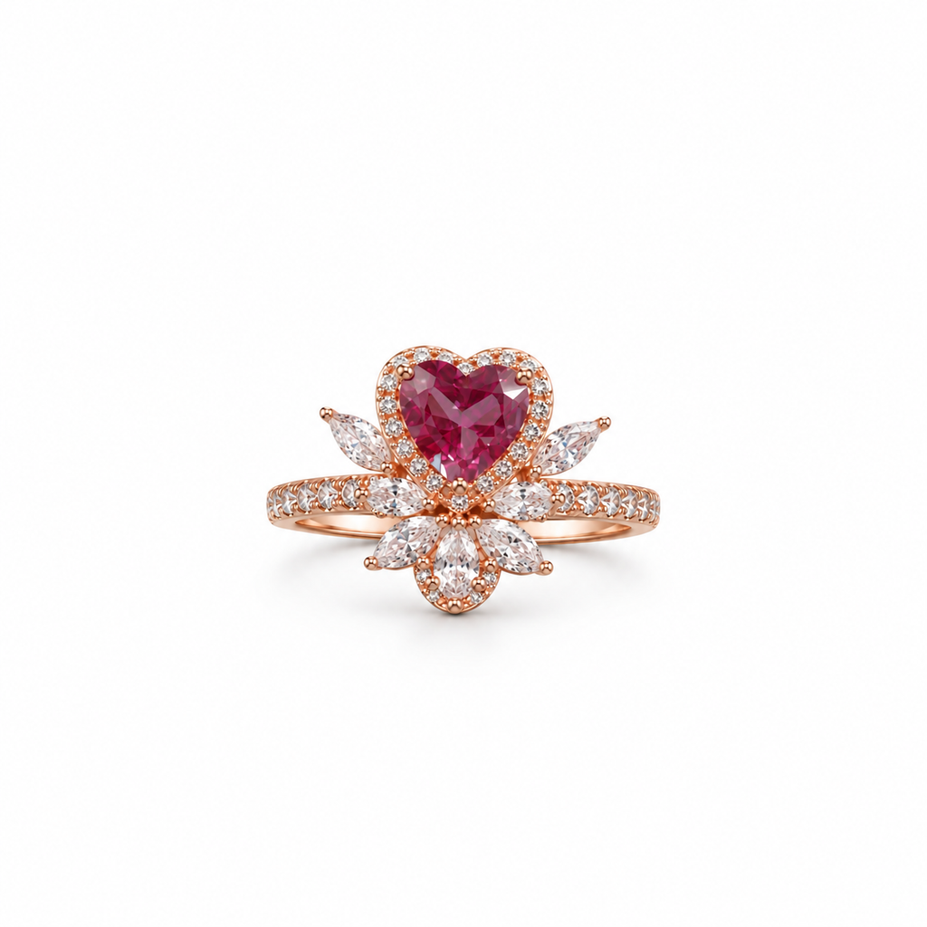 Nuba Lab-Grown Alexandrite Ring