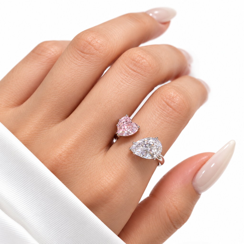 Nuba Ice Flower Signature Ring