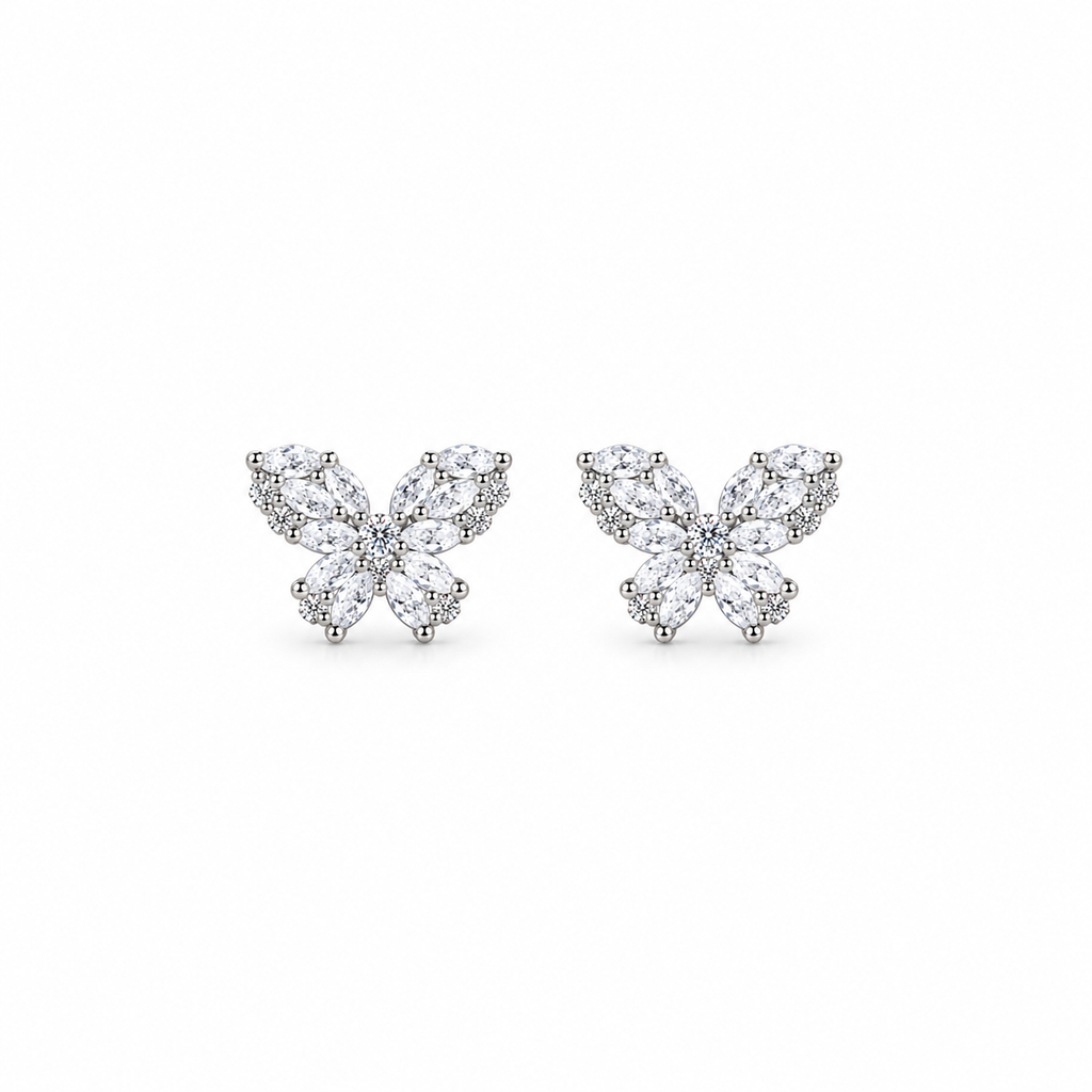 Nuba Butterfly Moissanite Earrings