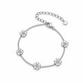 Nuba Moissanite Clover Jewellery Set