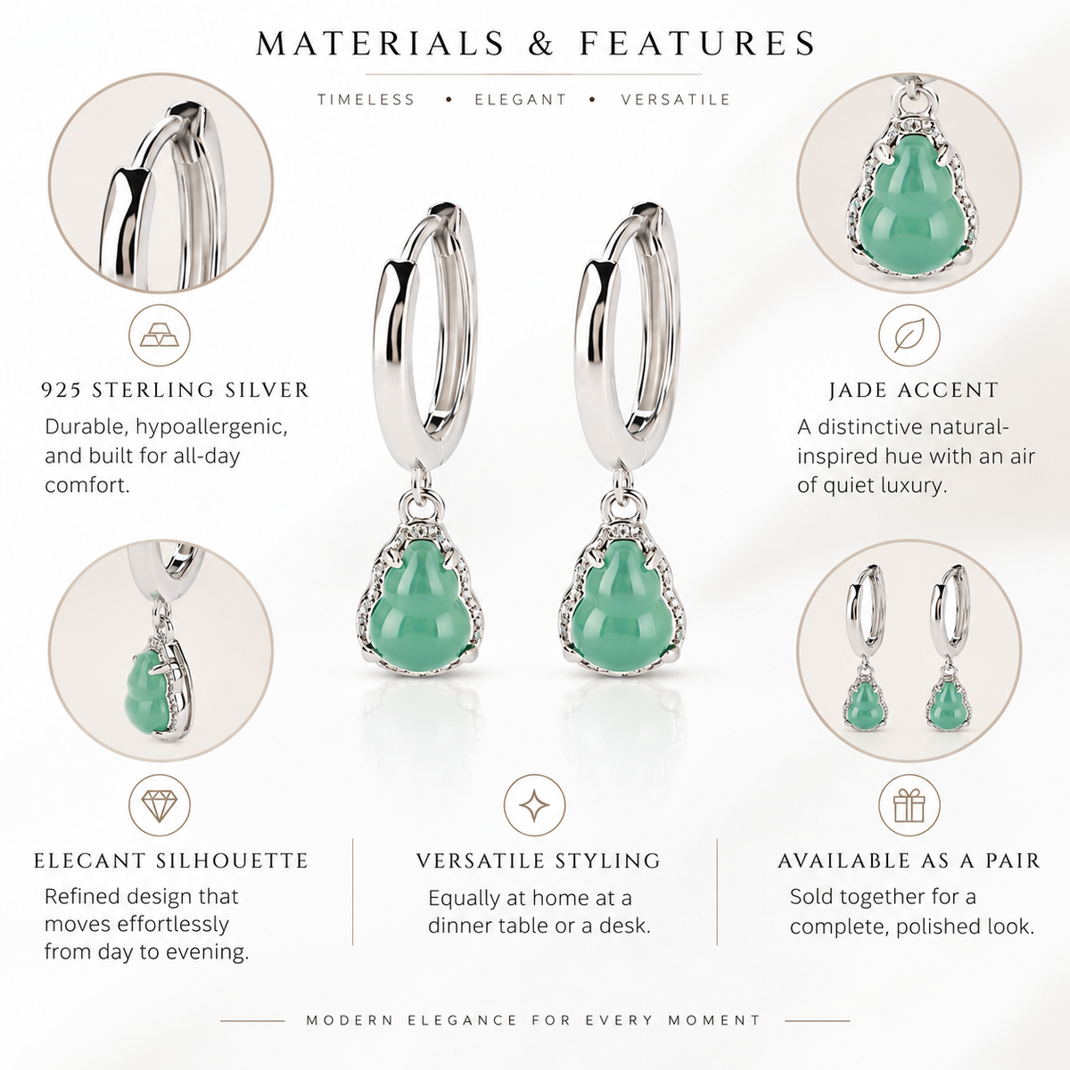 Nuba Jade Earrings