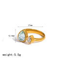 Nuba Geometric Open Ring