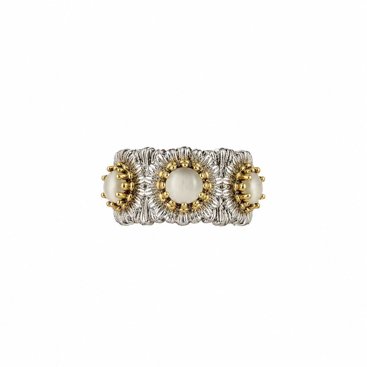 Nuba Daisy Bloom Open Ring