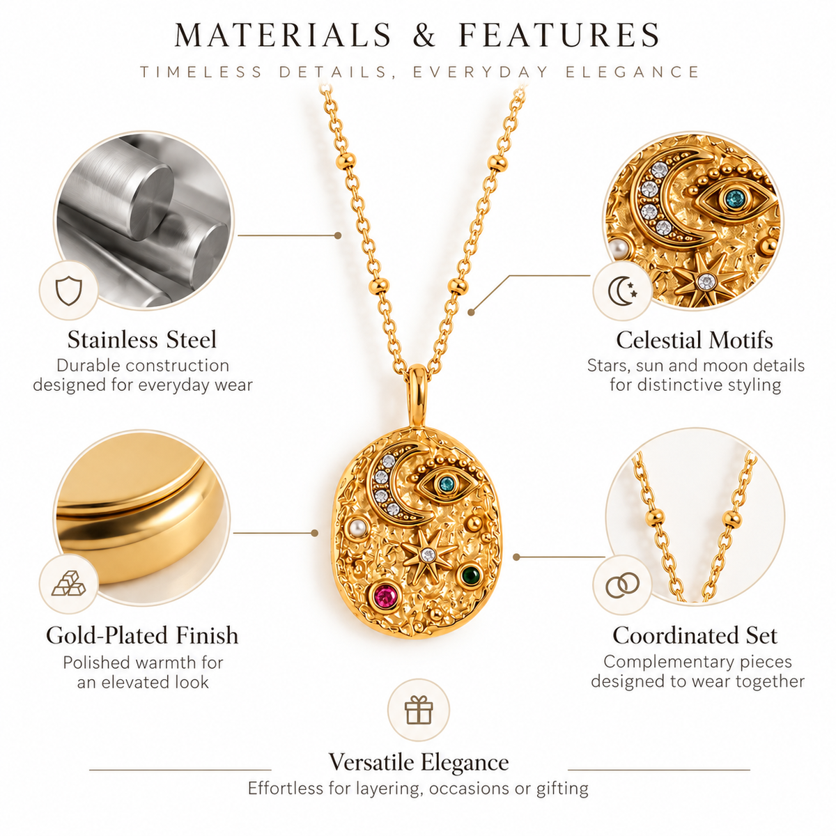 Nuba Celestial Necklace