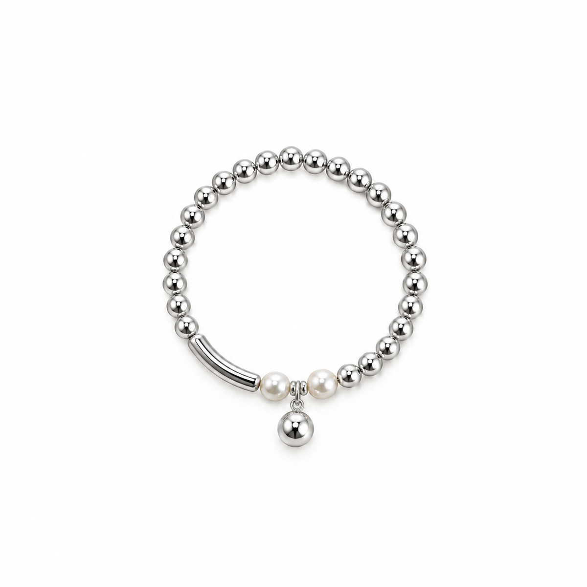 Nuba Pearl Bead Bracelet