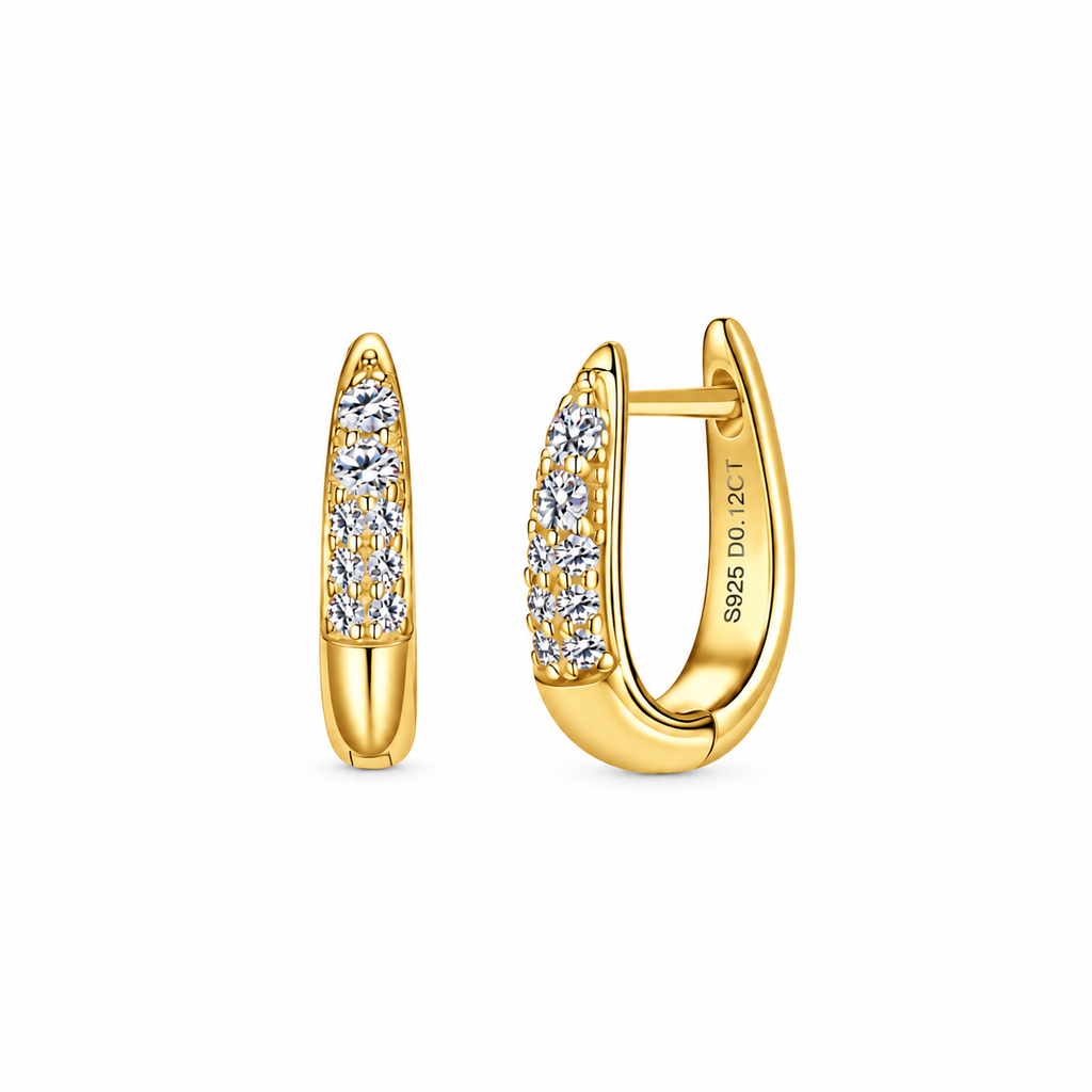 Nuba U-Hoop Earrings