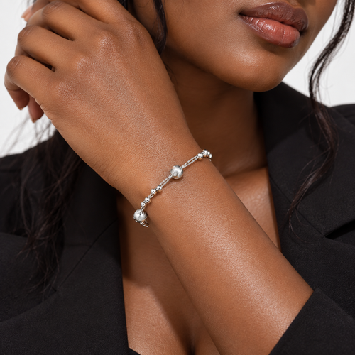 Nuba Cat's Eye Bead Bracelet