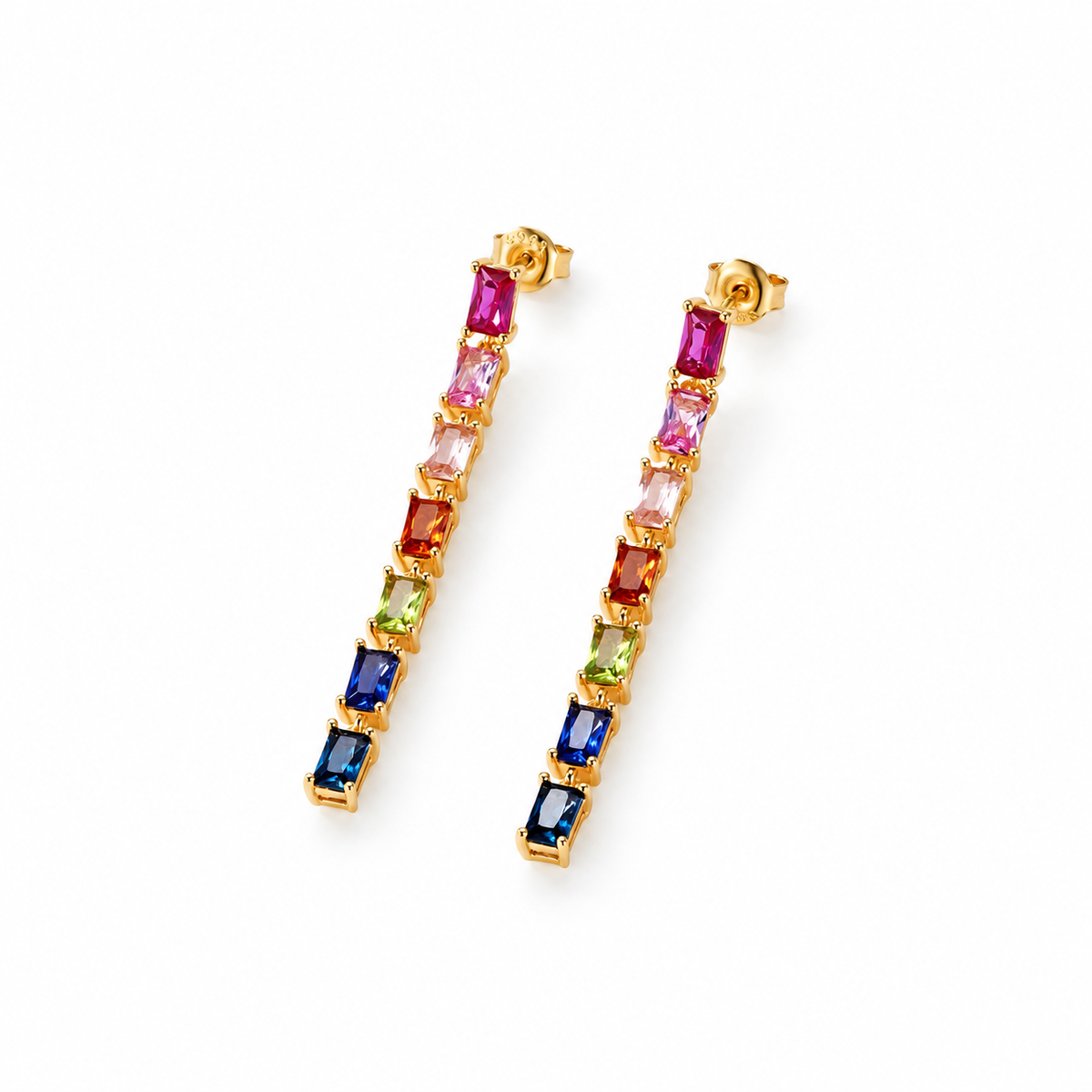 Nuba Rainbow Drop Earrings