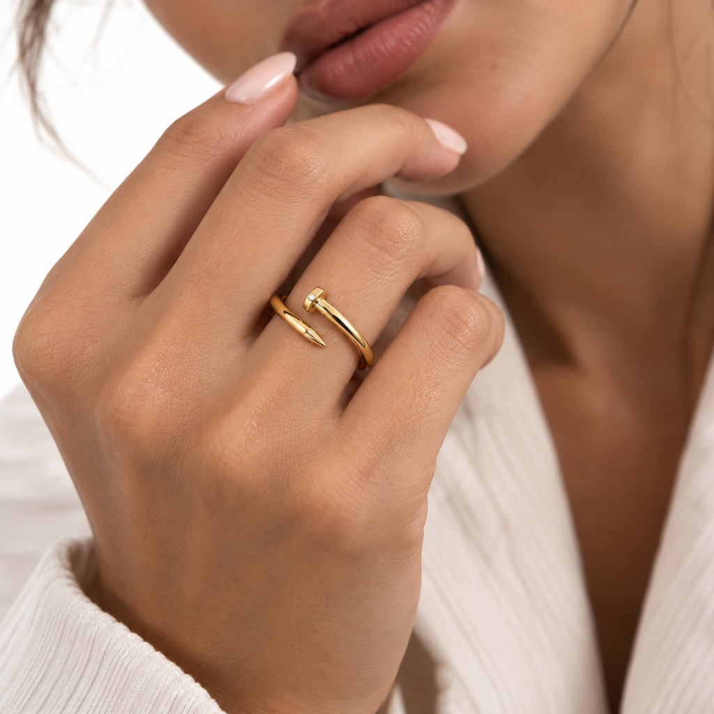 Nuba Crossover Open Ring