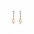 Nuba Pearl Drop Studs