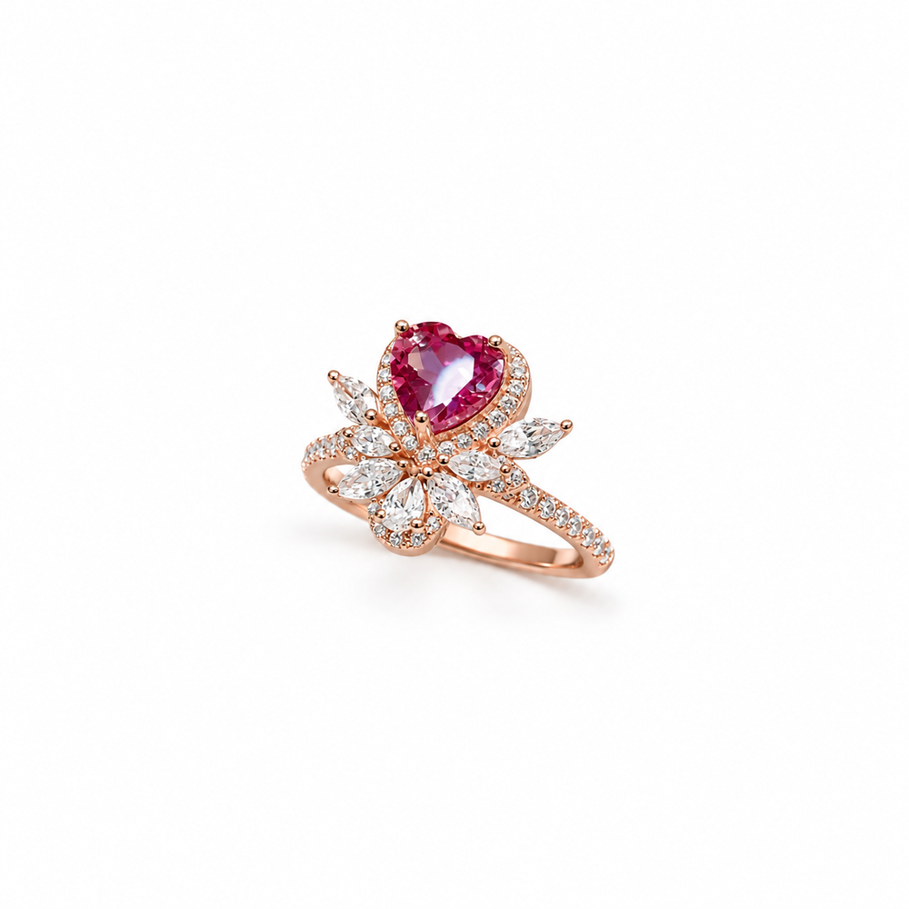 Nuba Lab-Grown Alexandrite Ring
