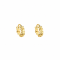 Nuba Leaf & Wheat Earrings