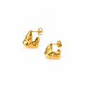 Nuba Geometric Gold Earrings