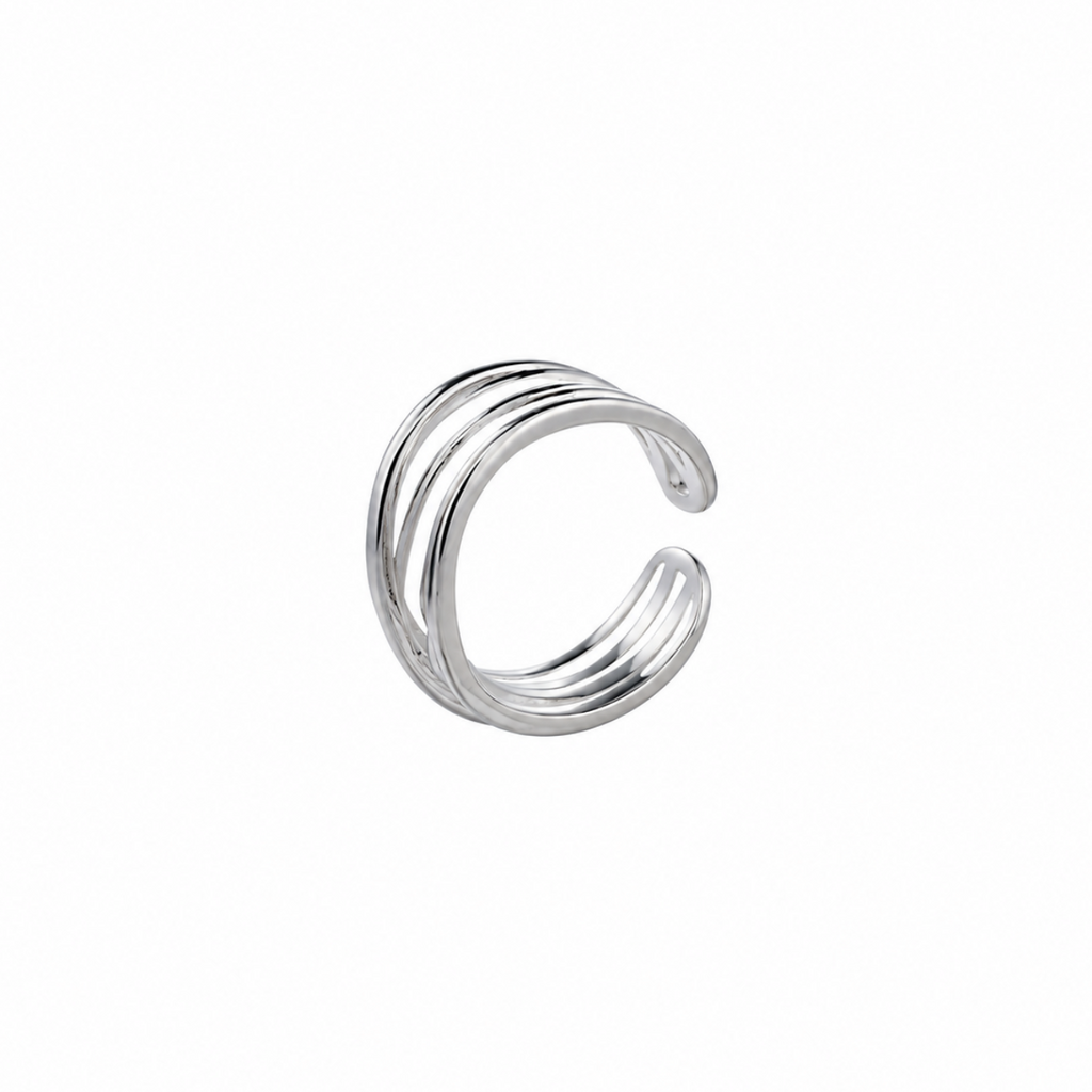 Nuba Cross Open Ring