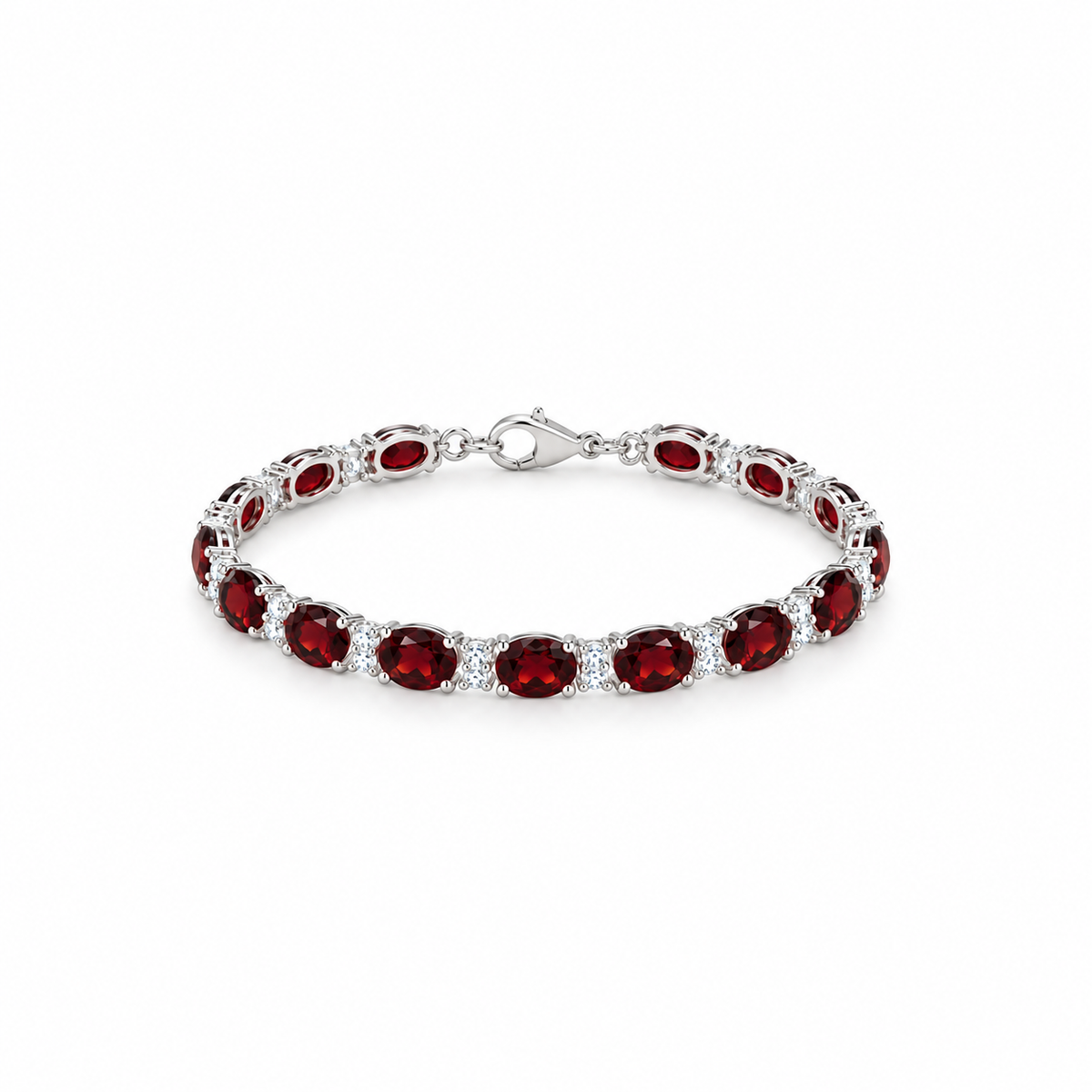 Nuba Natural Ruby Gemstone Bracelet