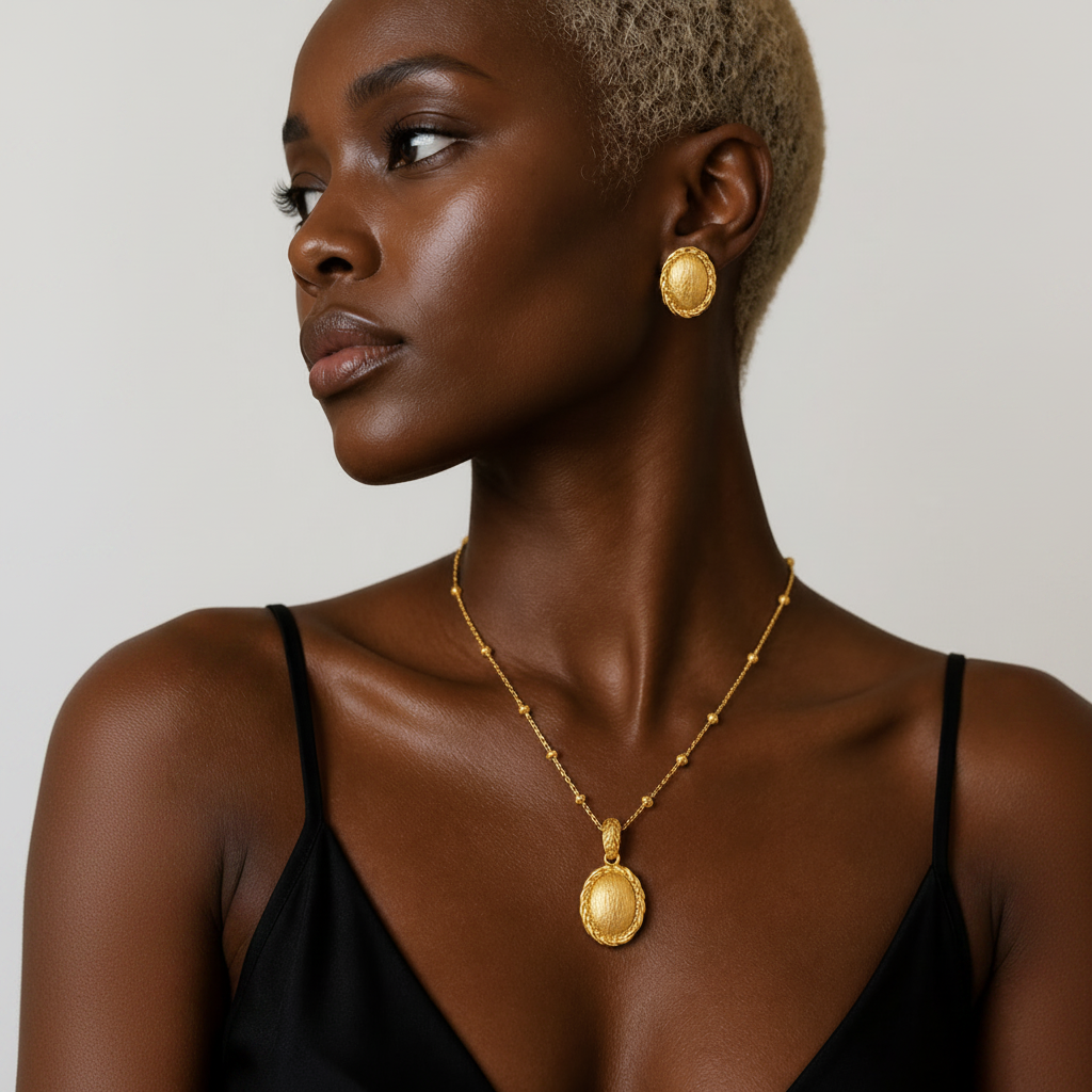 NUBA YARA NECKLACE & EARRINGS