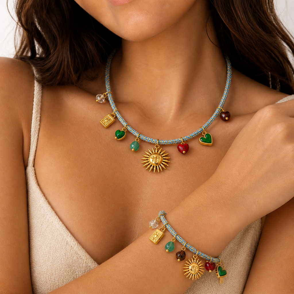 NUBA JOYA BRACELET & NECKLACE