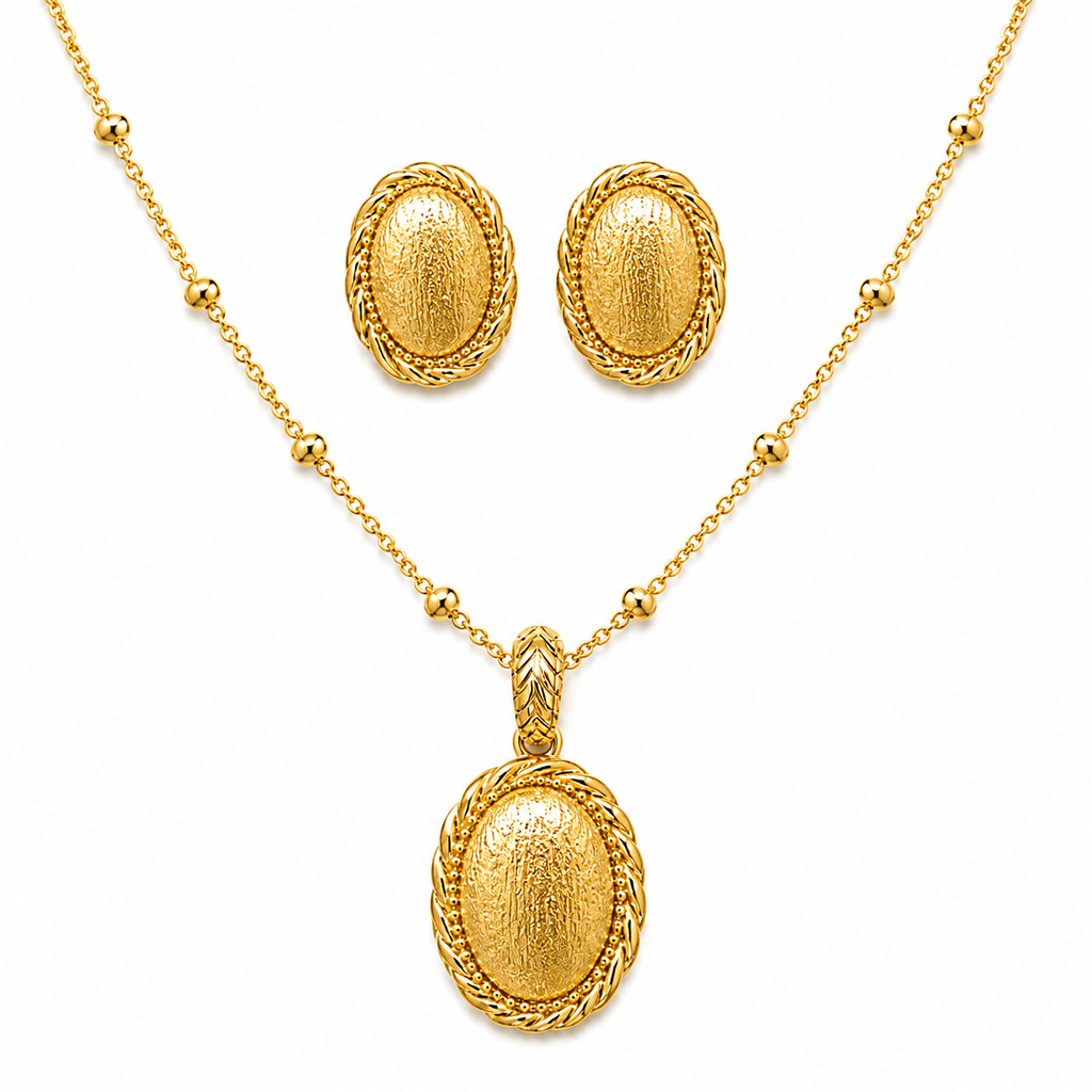 NUBA YARA NECKLACE & EARRINGS