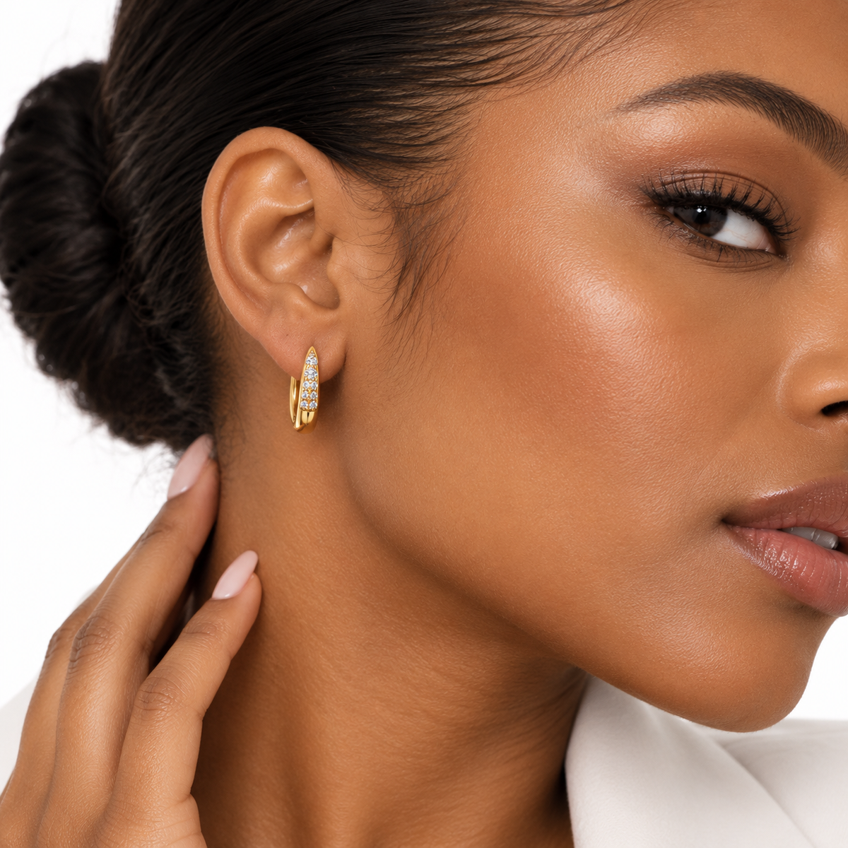 Nuba U-Hoop Earrings