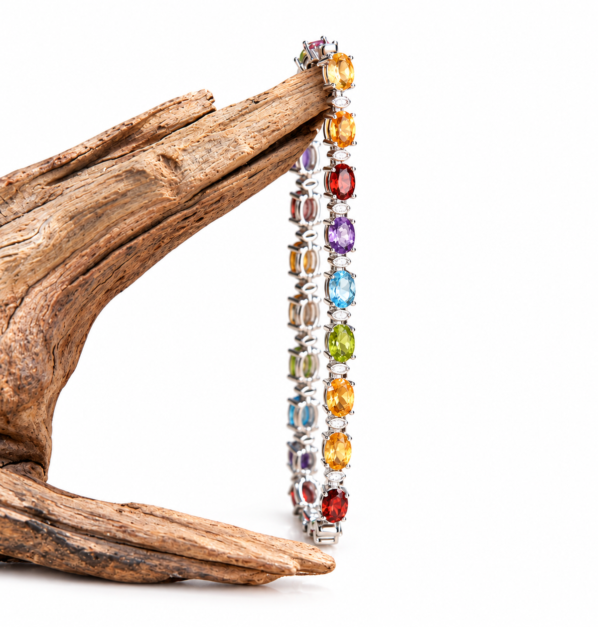 Nuba Natural Gemstone Bracelet