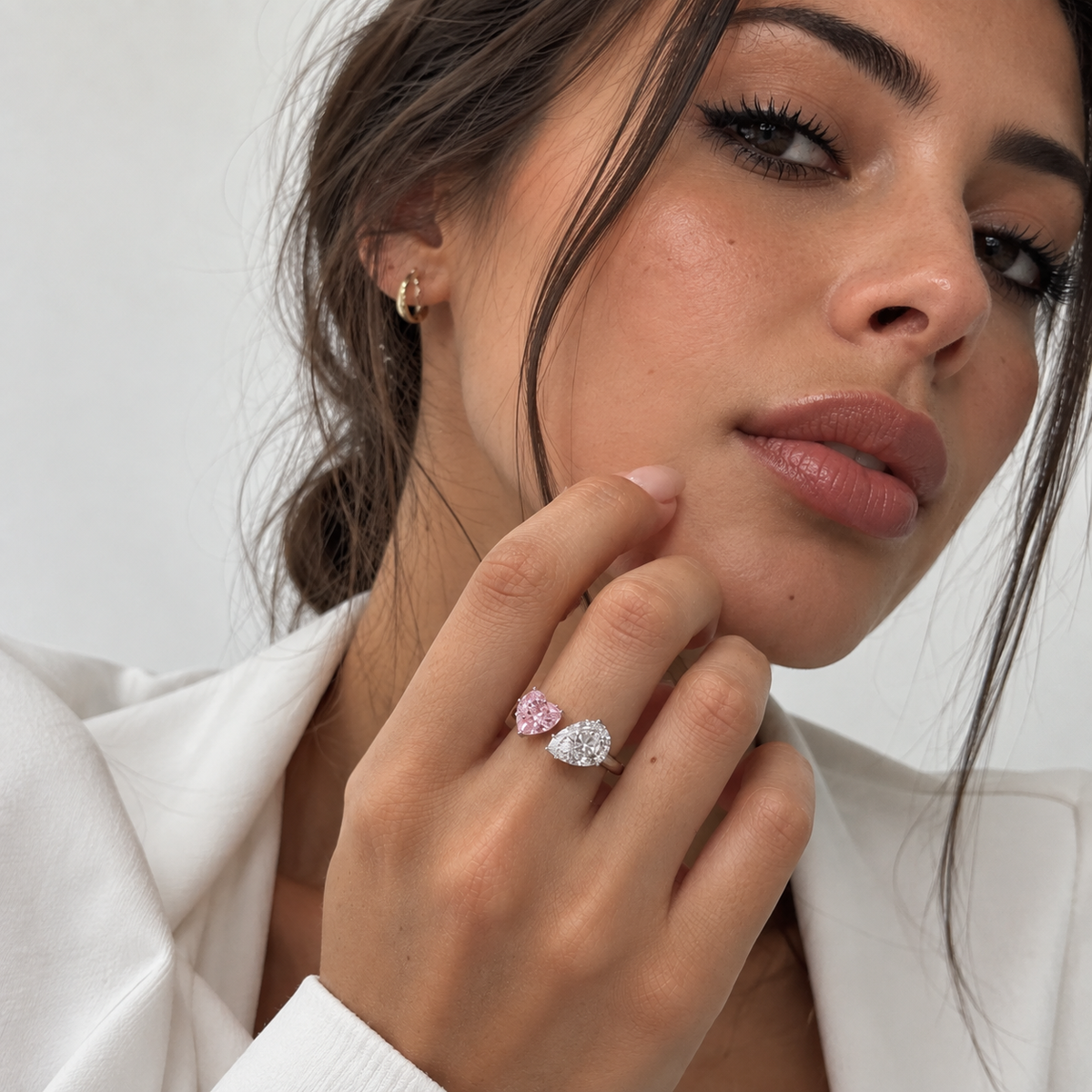 Nuba Ice Flower Signature Ring