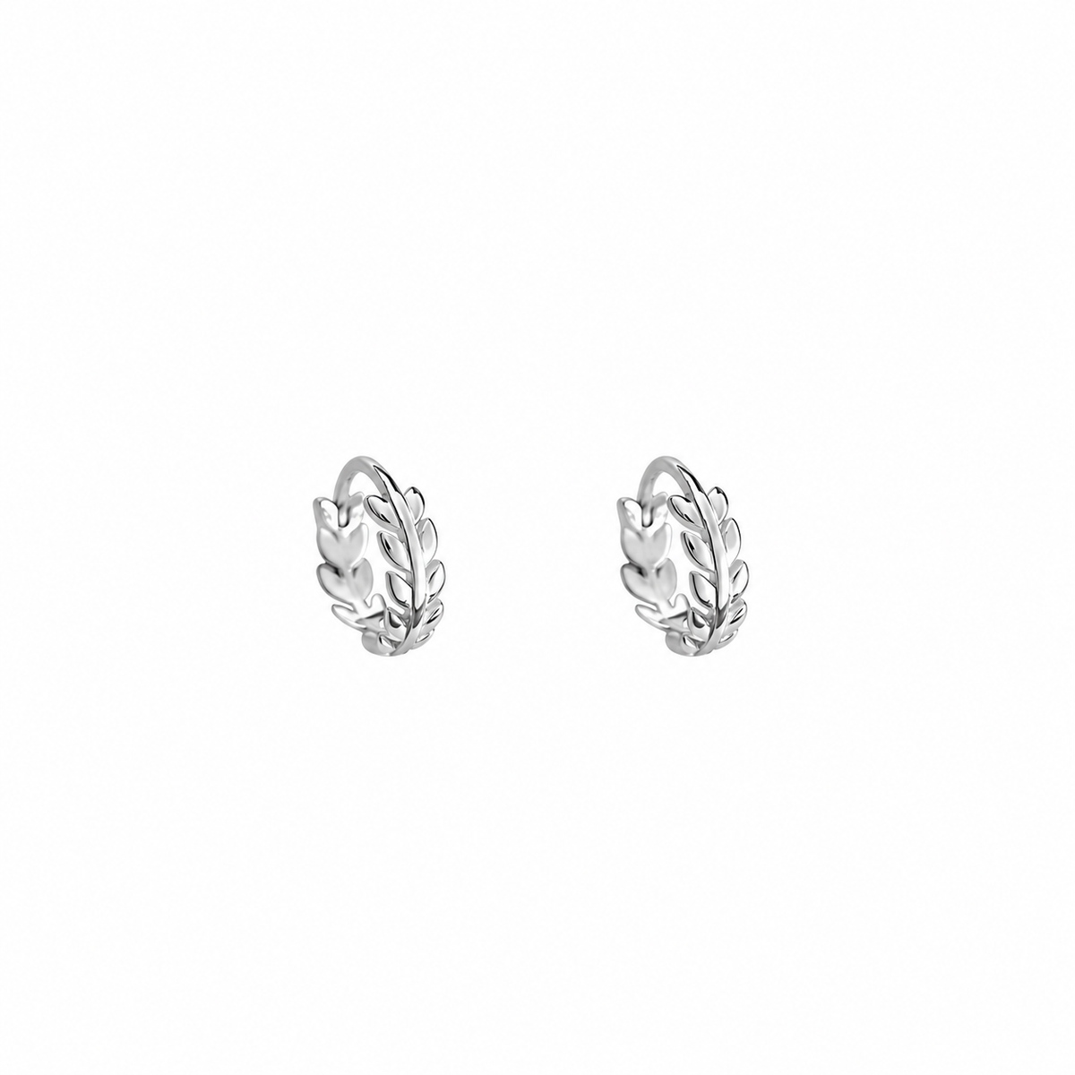Nuba Leaf & Wheat Earrings