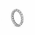 Nuba Moissanite Cuban Band Ring