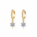 Nuba Classic Moissanite Earrings