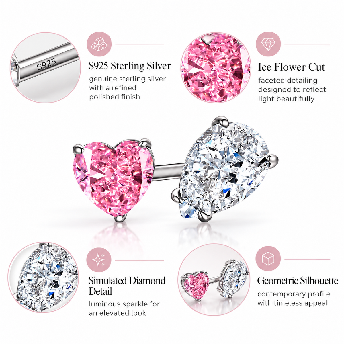 Nuba Ice Flower Signature Ring