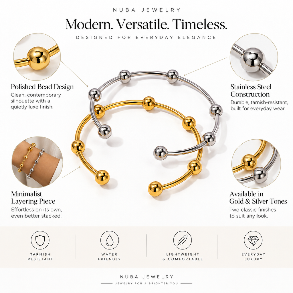 Nuba Signature Bead Bracelet