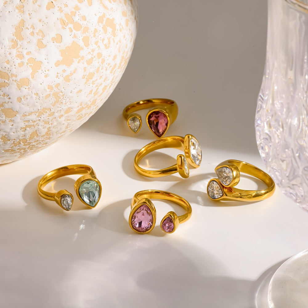 Nuba Geometric Open Ring