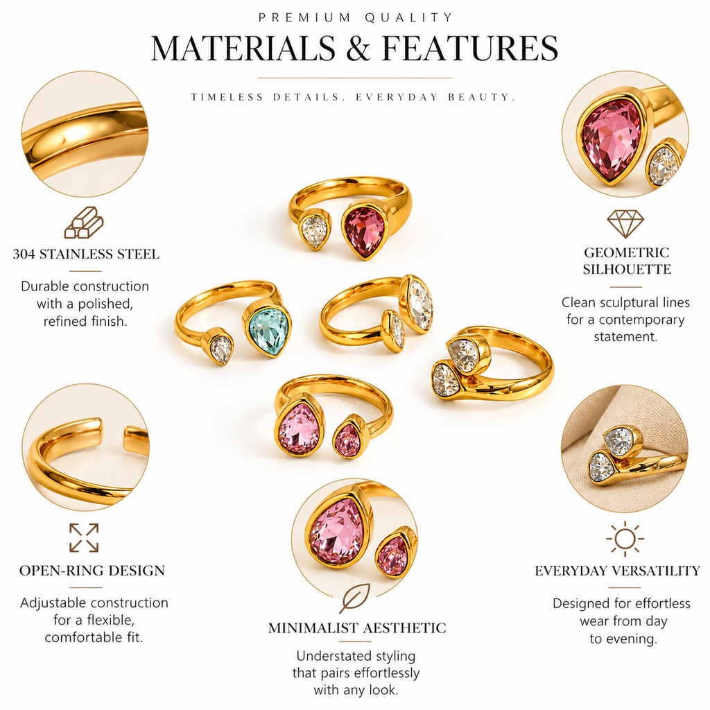 Nuba Geometric Open Ring